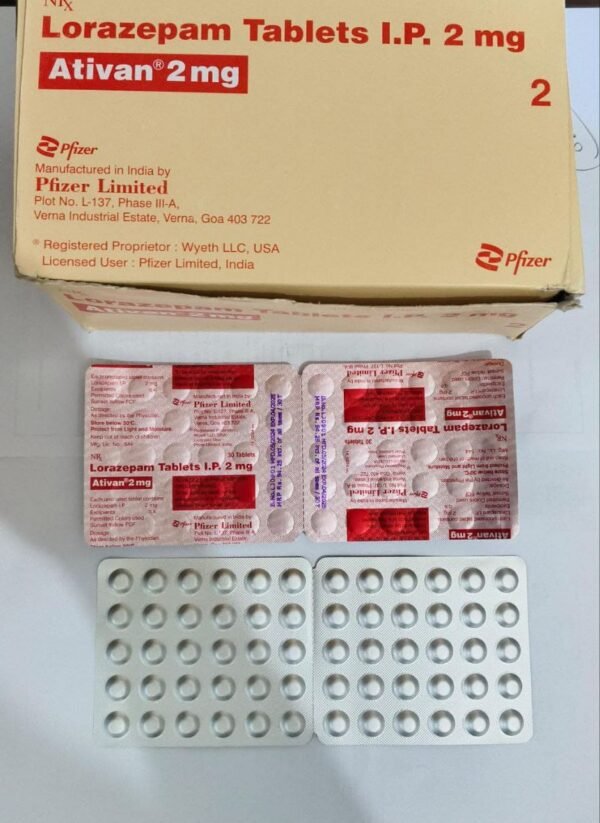 Lorazepam 2mg (Pfizer)
